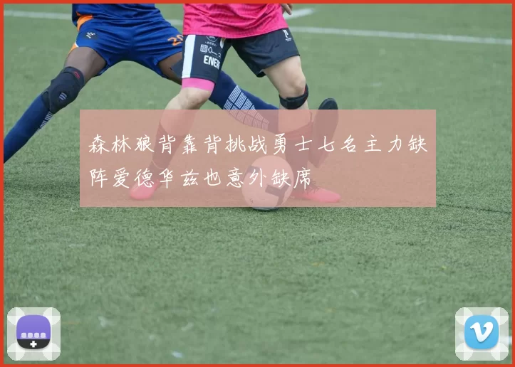 森林狼背靠背挑战勇士七名主力缺阵爱德华兹也意外缺席